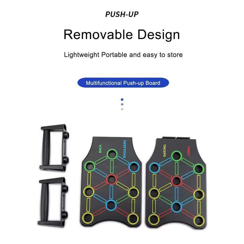 Home Fiess Multi Functional Foldable Small ABS Power Press Push up Board