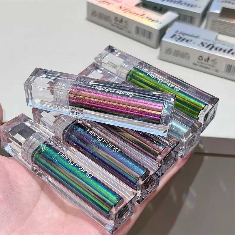 Chameleon Liquid Eyeshadow Eyeliner Sparkling Liquid Eye Shadow Metallic Shining Eye Shadow Liner Makeup Green Purple SilveryXJ250520