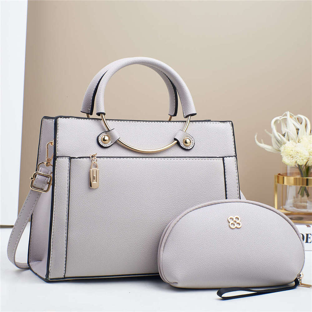 Taizhou women s texture mother handbag large capacity shoulder crossbody bag solid color bags