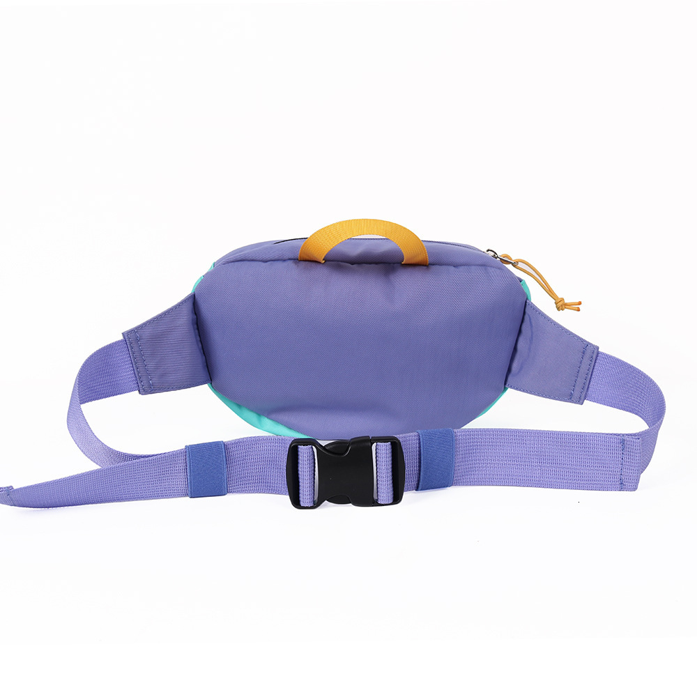 Waistband women's casual simple contrasting color design crossbody sports shoulder bag can be designed