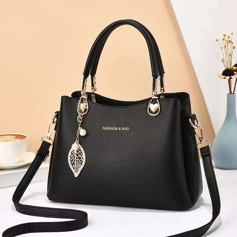Women s new atmospheric texture handbag mother simple shoulder bag bags