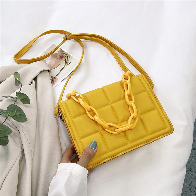 Free Delivery Designer Bag Small For Women In 2025 Trendy New Fashion Chain Diamond Grid Single Shoulder Crossbody Internet Celebrity Simple Portable 