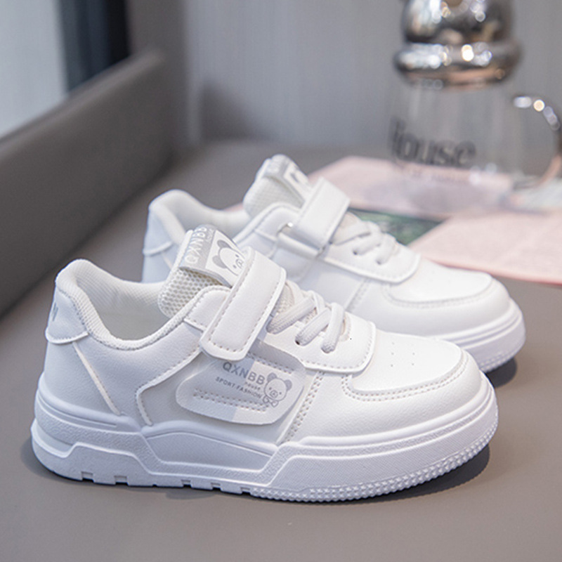Ddmyshoesvip Girls Soft Soled Board Mid To Large Spring Styles children's shoes White Primary School And Shoes Children S Sneakers Sports Shoes