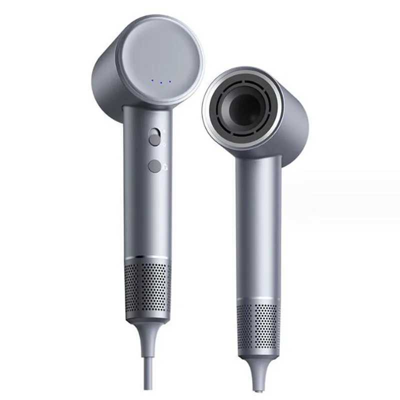 LCD Display Hair Dryer 110000RPM Strong wind High-speed Blow Dryer for Fast Dry Negative Ionic Professional Hair Dryer z250520