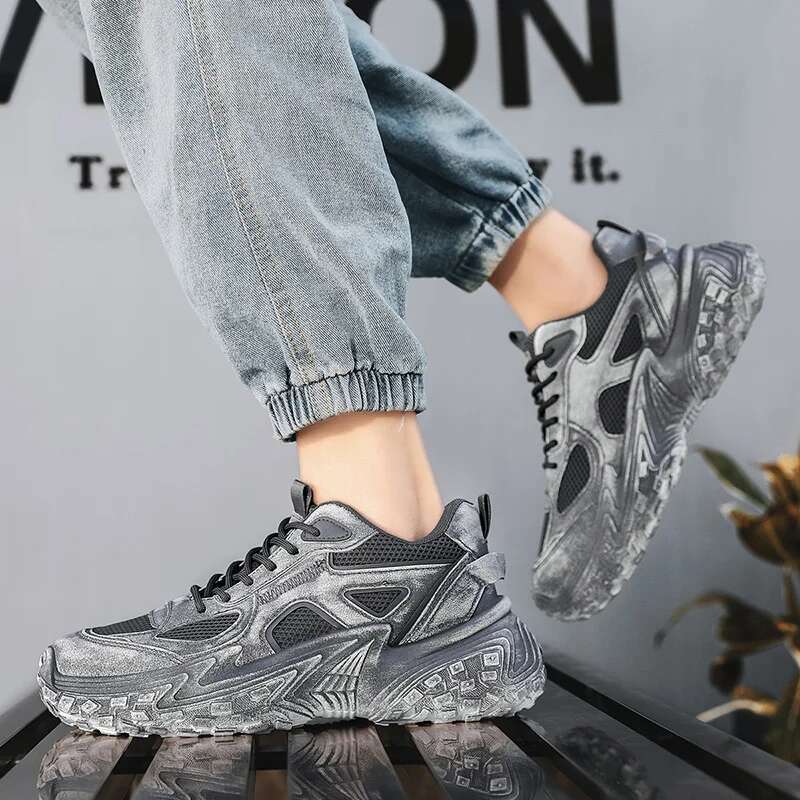Designer casual shoes Men's Explosive Sole JY Daddy Shoes Thick Sole Increasing All Fashionable Everyday Men's Shoes