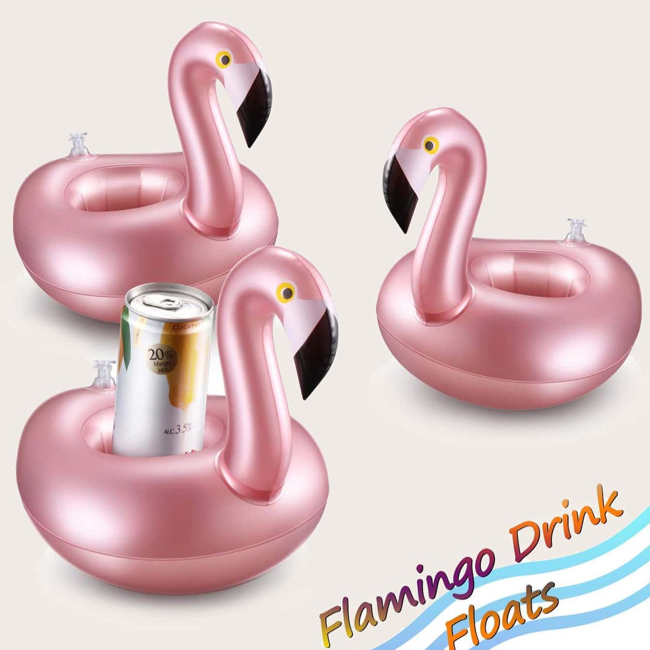 Porta Di Tazza Infiammabile 1Pc Unicorn Flamingo Drink Drink Piscina Galleggian…
