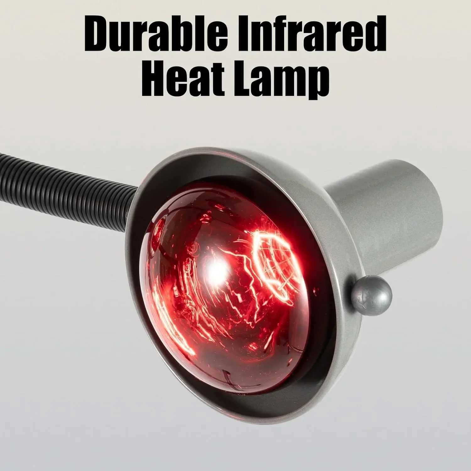 Hair Dryer 5 Head Infrared Heat Lamp Adjusting Height Styling Perming Dryer Salon Heat Lamp Chrome Arms Metal White z250520
