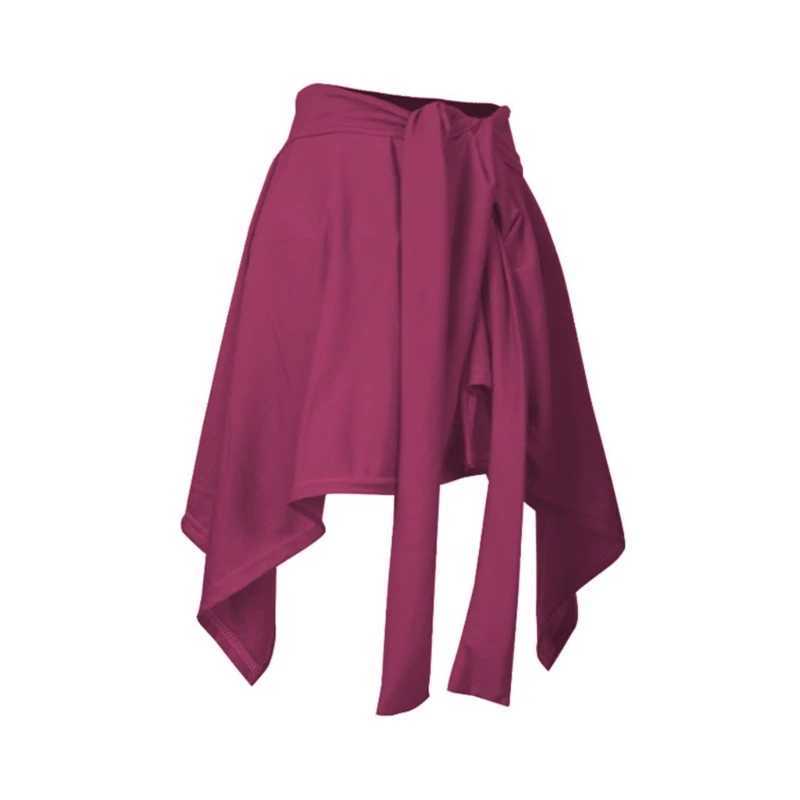 M2EA Womens One-Piece Long Straps Yoga Skirt Ballet Tennis Athletic Sport Running Tie Up Short Skirts Hip Scarf Wrap Cover UpXJ250520