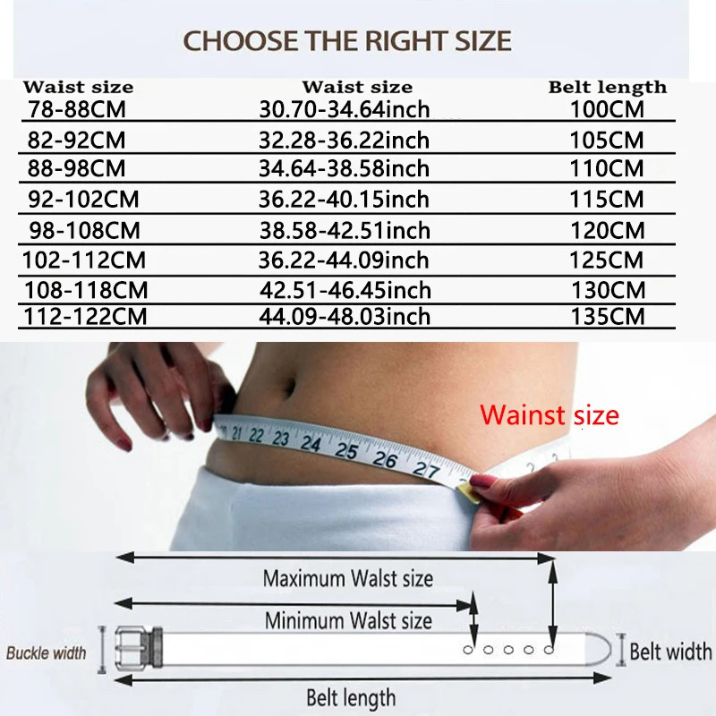men high quality genuine leather belt belts men cowskin fashion Strap male Jeans for man cowboy 250517