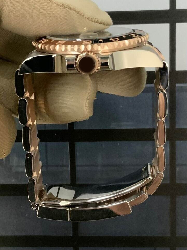 Brand new sapphire Automatic watch Rootbeer 126711CHNR Two-Tone Rose Gold/Stainless Stainless Steel Mens Watch Wristwatches