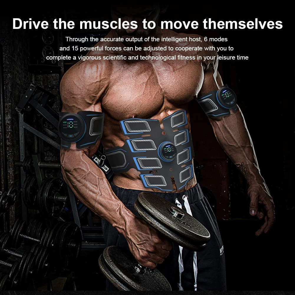 Abdomen-Building Device with Arm Trainer Abdominal Training Device Portable Wireless Workout Equipment for Muscle Training 250512