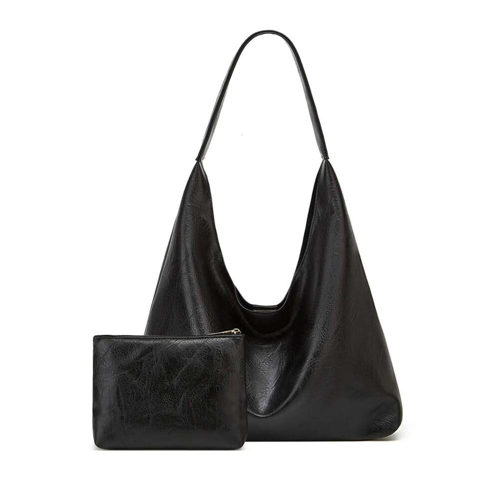 New 100 Hand Bill Of Lading Shoulder Women's Retro Simple Large Tote Bag
