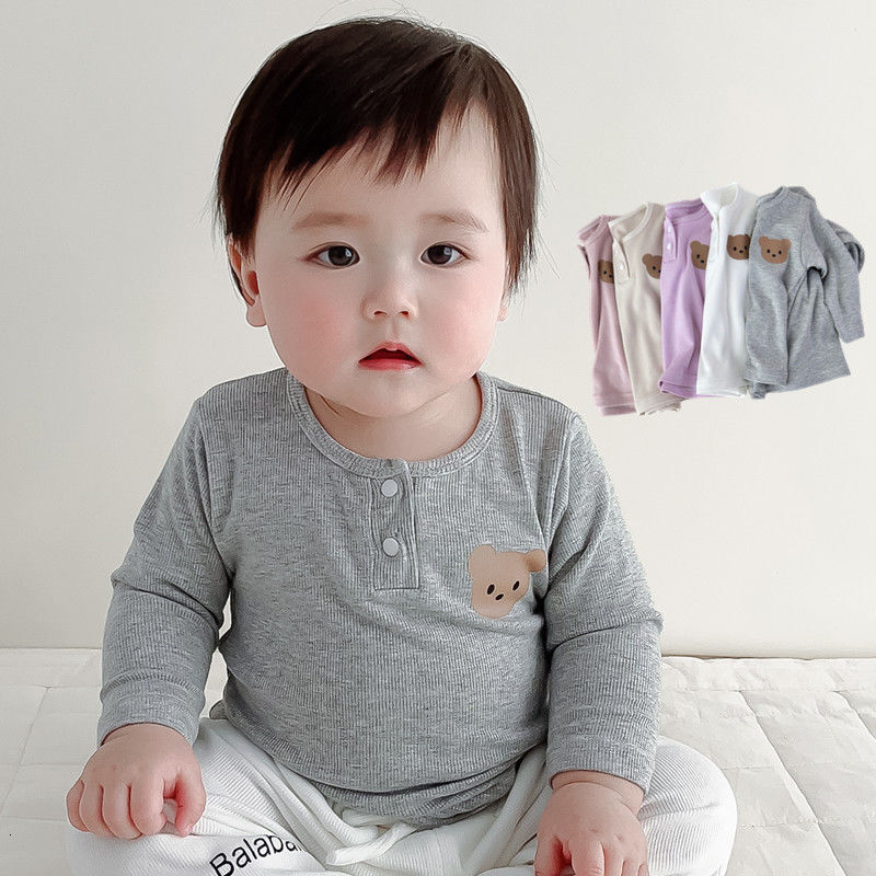 Ddmyshoesvip Bottom Shirt New Spring Autumn Clothing Children S Long Sleeve Thin Style Western Men S And Women S Top Baby T Shirt