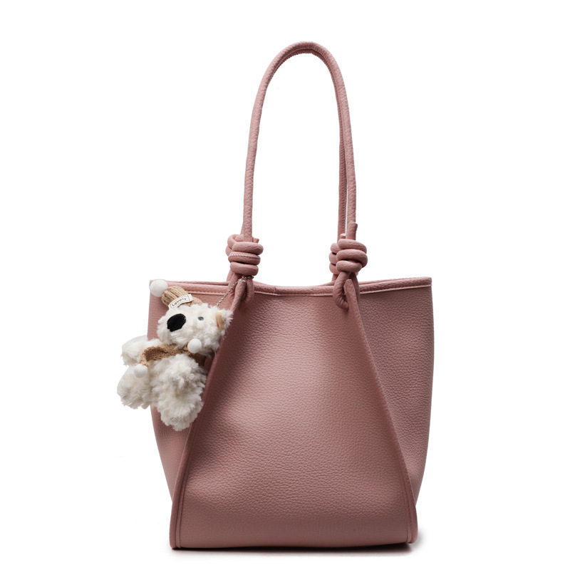 Trendy niche underarm for women 2025 new high-end single shoulder crossbody bag hand-held bucket bag