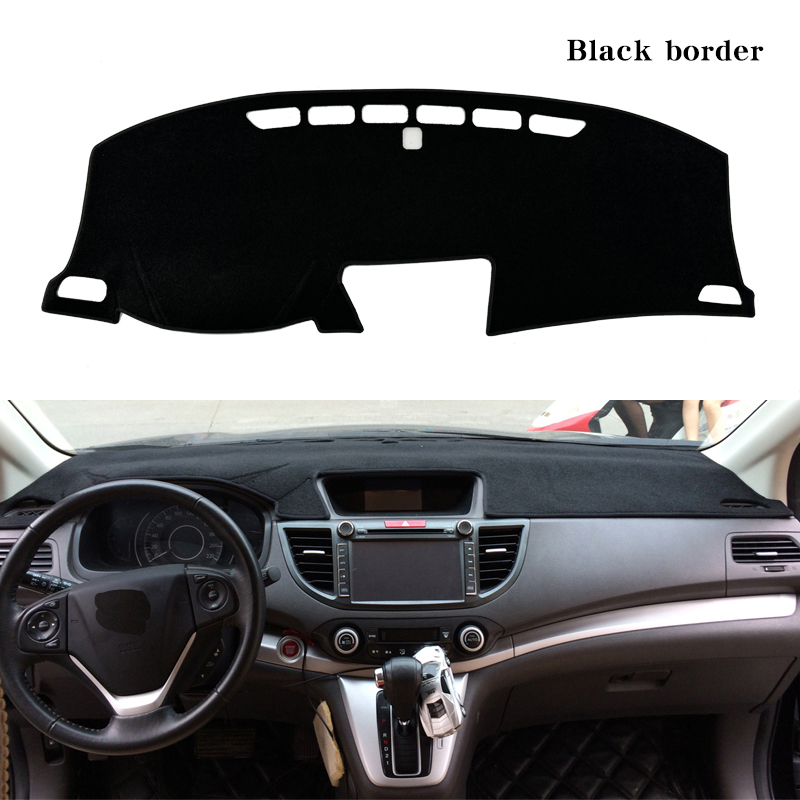 For CRV 2012-2016 Dashboard Sunshade Cover, Front Windshield UV Protection, Heat Blocking Sun Visor Pad, Car Interior Accessory