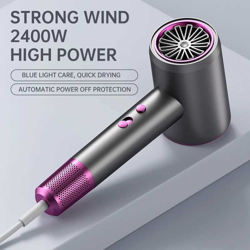 110V-220Vigh-Power Quick Drying Hair Dryer Negative Lonic Blow Dryer Hot Cold Wind Air Brush Hairdryer Strong Dryer Salon Tool z250520