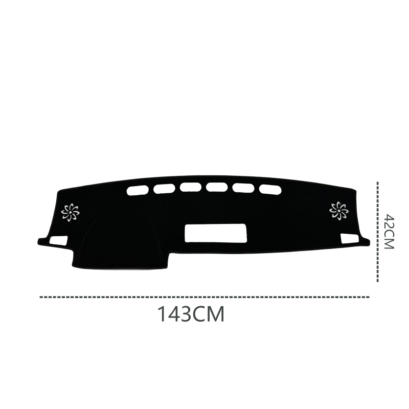 For RAV4 Dashboard Cover Sunshade 2014-2019, Front Windshield UV Protector Mat, Polyester Fiber Car Accessory, Anti-Glare Reflective Protection Pad.