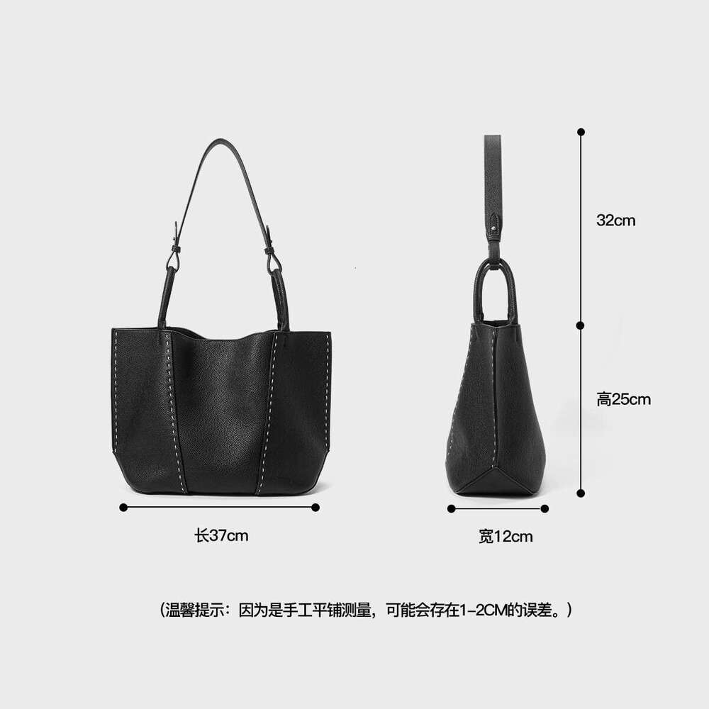 Tote Bag Tote For Women New Genuine Leather Women S Capacity Top Layer Cowhide Commuting Handbag Large Shoulder Bag Lady Bags