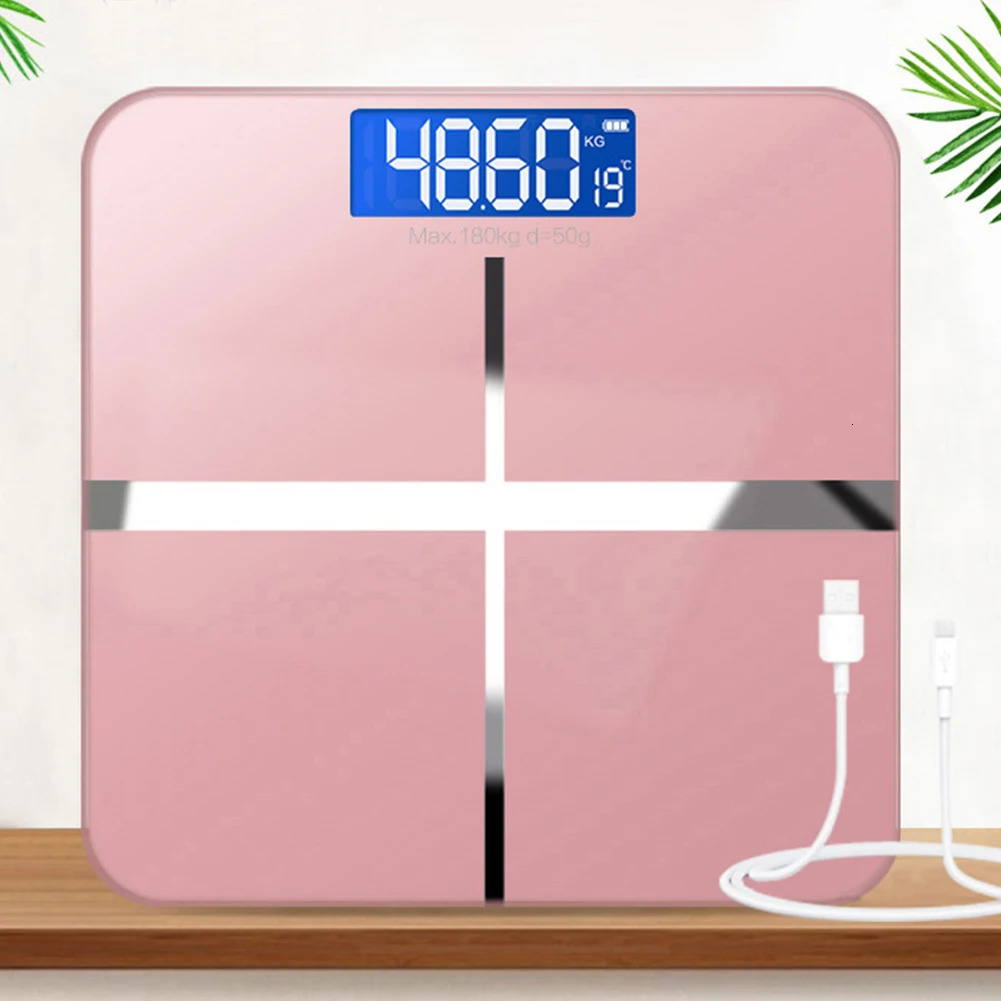 Digital Body Scale Battery-powered Electronic Weight Scale Precision Tool for Home Office Supplies Room Temperature Measurement 250513