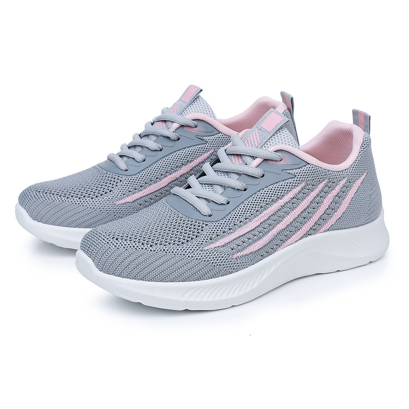 Summer New Flyknit Women S Soft Soled Casual Shoes Casual Sports Shoes For Women Ddmysaturn