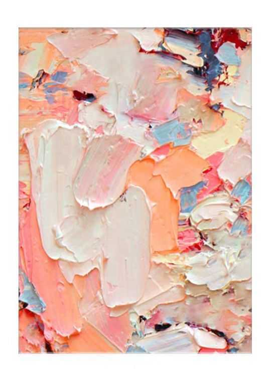Hand-painted oil paintings, modern, simple and light luxury, abstract decorative paintings, thick texture series, entrance corridor hanging paintings 