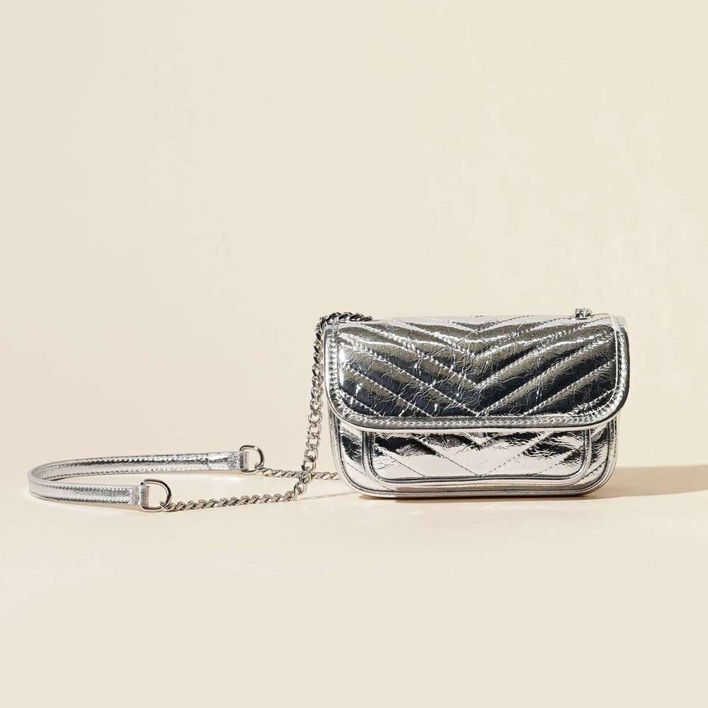 Women Fashion Crossbody Chain Shoulder Bag Flap Handbag High Quality