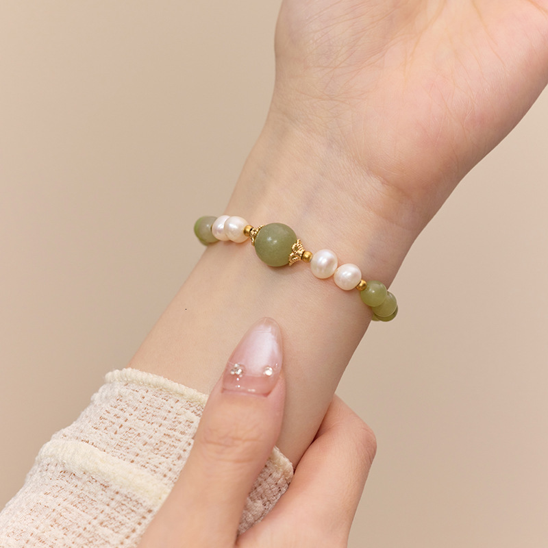 women's pearl bead bracelet, high-end Chinese style jewelry, gift jewelry for girlfriends