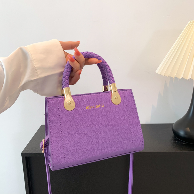 Free Delivery Designer Bag Simple Solid Color Hand Commuter Small Women's 2025 Versatile Fashionable Crossbody Leisure Bag Trend Luxury Bag