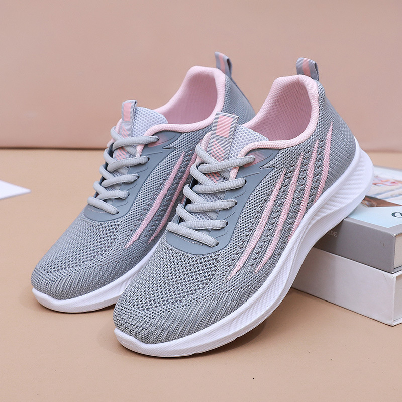Summer New Flyknit Women S Soft Soled Casual Shoes Casual Sports Shoes For Women Ddmysaturn