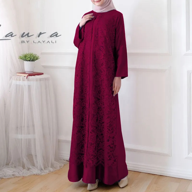 Designer's Fashion Muslim Clothing Women's Plus Size Robe Dress 2025