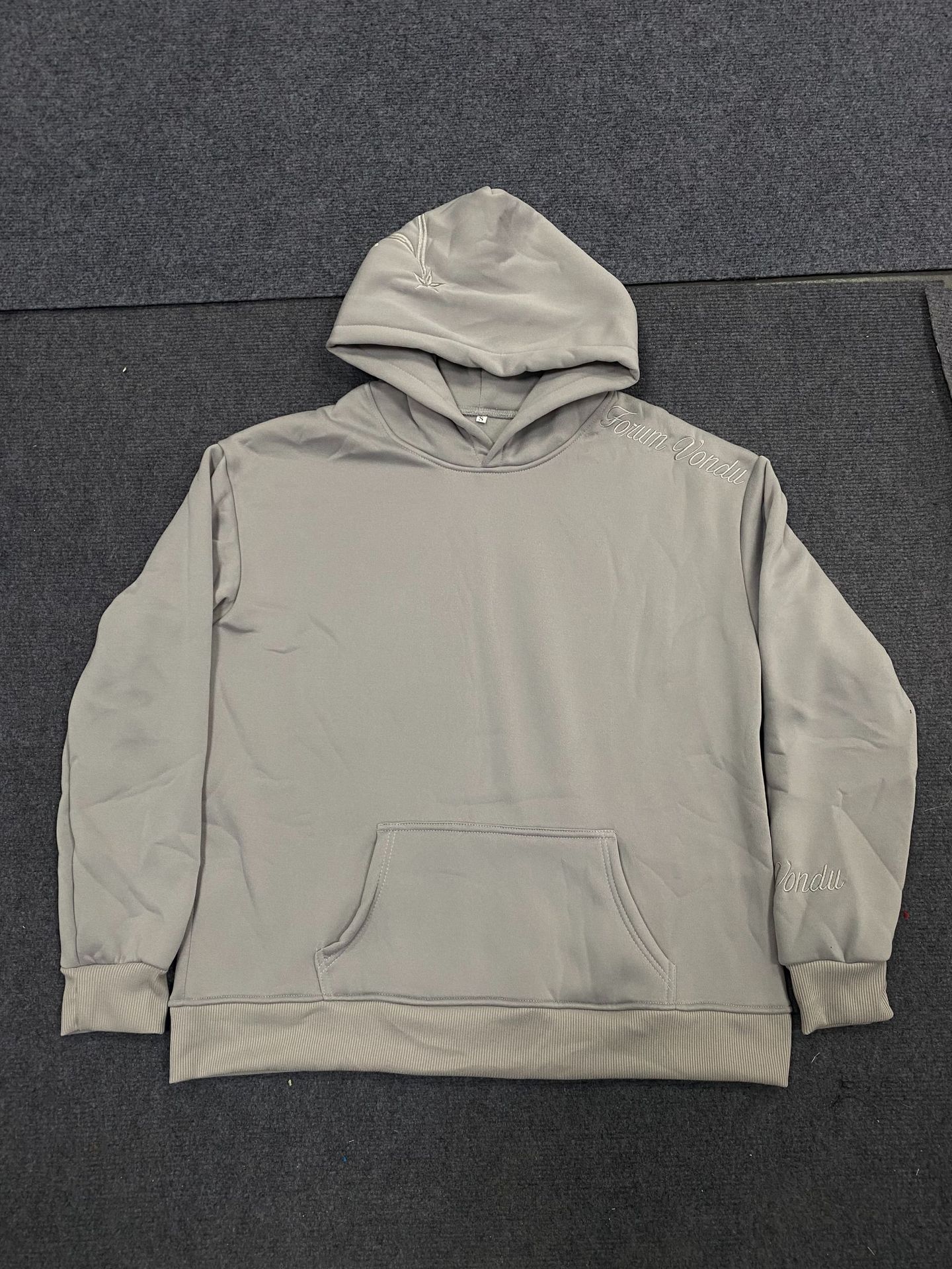 Womens Unsiex Loose Double Waisted Pants Fleece Harajuku Sweatpants Y2K American Solid Color Letter Embroidery Casual Hip Hop Drawstring Waist Jogger 