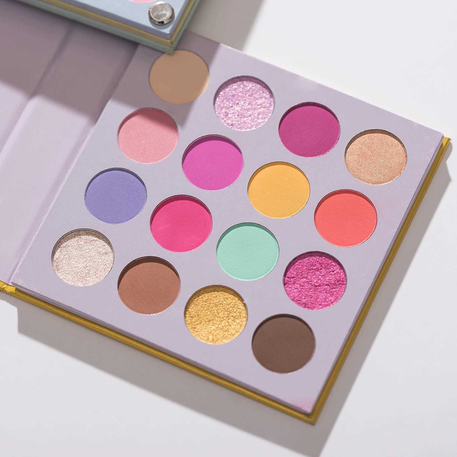 Beauty Glazed 64 Color Twist Eyeshadow Palette 4 IN 1 Turning PageShimmer Matte Glitters Makeup TrayGifts For Women W250520