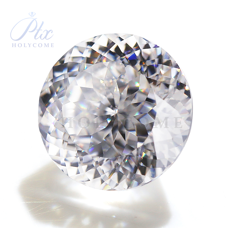 Portuguese Cut Round Moissanite Wholesale Factory Direct Sales D VVS1 Grade GRA Certificate Synthetic Loose Moissanite Diamond Stone