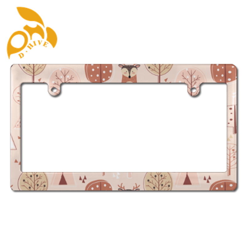 Free Shipping hot designer customized Exterior Accessories License Plate Frames Japanese license plate holder printing fashion