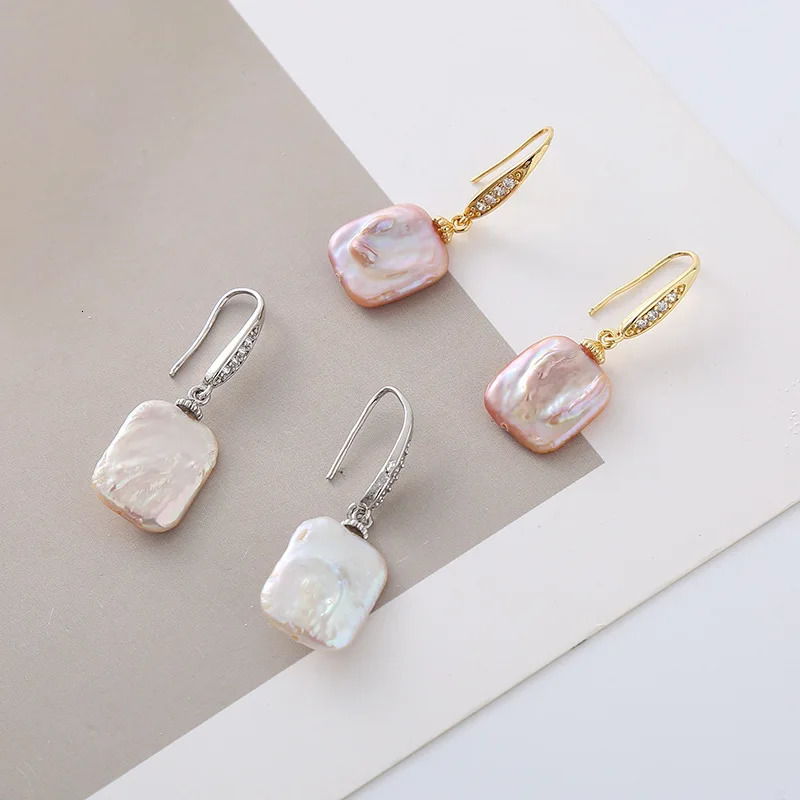 Sell 100% Natural Baroque Freshwater Pearl 14K Gold Filled Female Drop Earrings Jewelry For Women Anti Allergy Gifts 250517