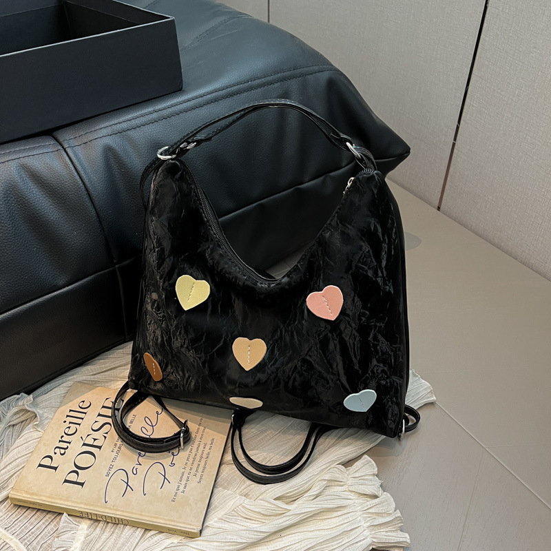 Free Delivery Designer Bag Leisure Commuting Large Capacity Tote For Women 2025 New Versatile Double Backpack Single Shoulder Crossbody Bucket Luxury 