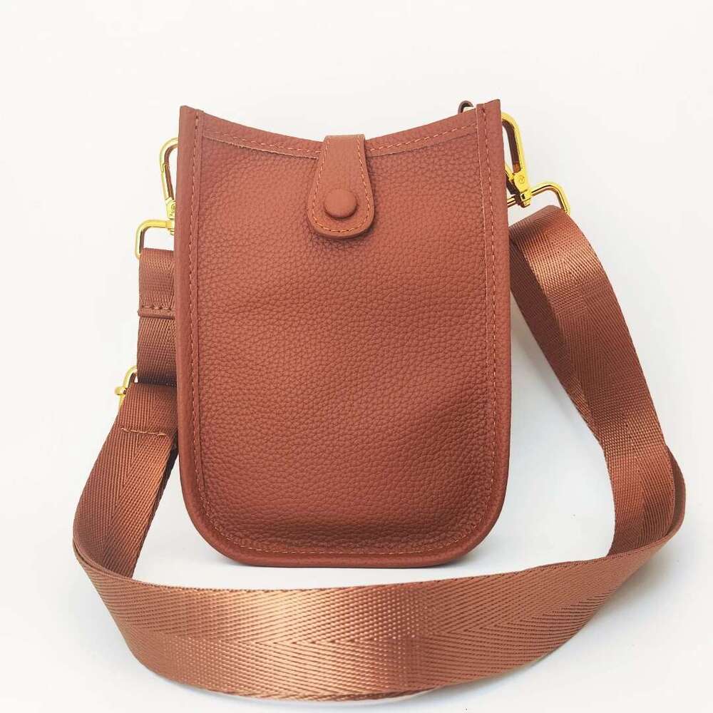 2024 Women Togo Genuine Calfskin Phone Color Designer Real Leather Crossbody Bag For Lady Simple Fashion