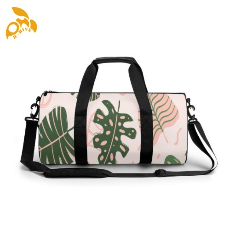 Free delivery: TOP designer custom round beige,fashion white and black semi-long lightweight round sports bags