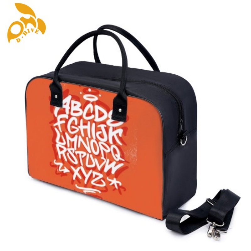 Free shipping lightweight and high-quality hand-held travel bags in beige, white and black, custom-made by fashion top designers, are provided