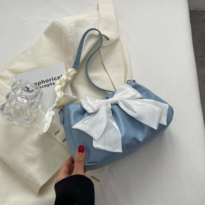 Free Delivery Designer Bag Summer Underarm For Women 2025 Fashion Bow Single Shoulder Sweet And Cute Crossbody Bag Luxury Bag8520