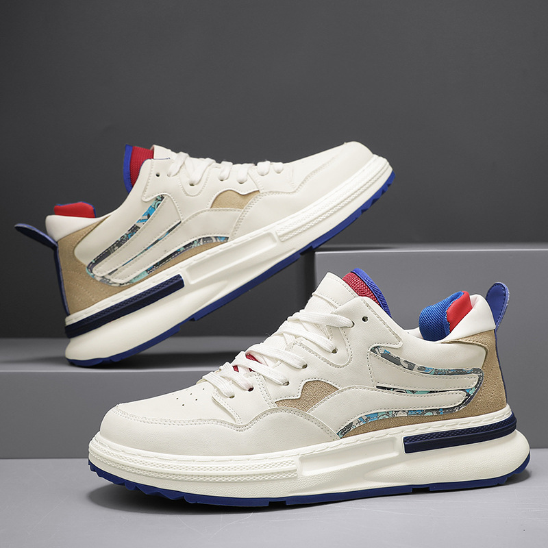 Men S New Summer Casual Versatile Forrest Gump Thick Dad Soft Sole Height Increasing White Casual Shoes Fashionable Trendy Shoes Ddmysaturn