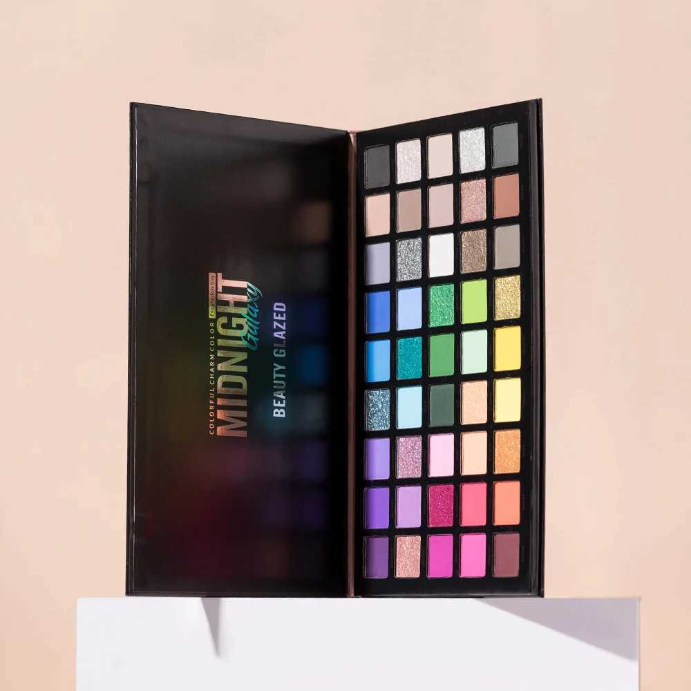 The Color Matching Is Perfect 45 Colors Matte Shimmer Earth Colors Eye Shadow Plate Mashed Potatoes W250520