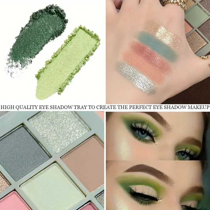 Vibrant 15-Color Eyeshadow Palette Matte Glitter High-Pigment Long-Wear Waterproof Smudge-Proof Bright Bold ShadesXJ250520