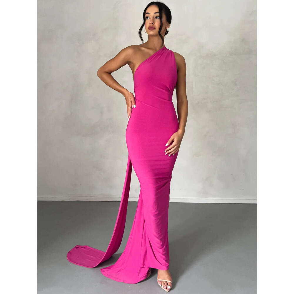 Halter Dress Wind Clothing Summer New Product Sexy Backless Pleated Slim Fit Sleeveless Temperament Women S Dress Maxi Dress