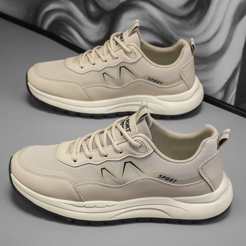 Designer casual shoes Foreign Trade Cross border 2025 New Foreign Trade Men's Shoes Wholesale Soft soled Casual Shoes Korean Edition Breathable S
