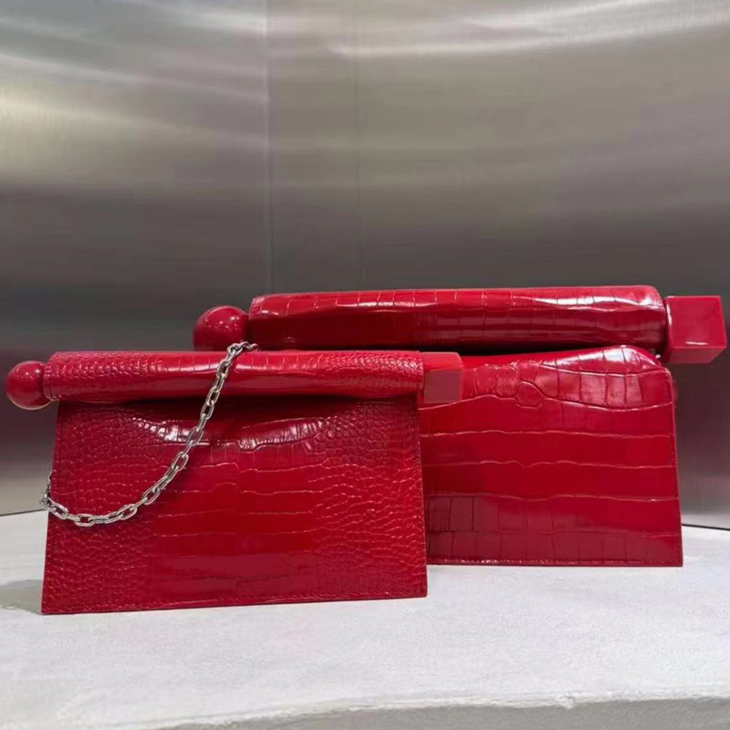 Clutch Bags Designer Bags For Women Handbag Dinner Bag Sac Luxe Alligator Pattern Classic Print Dhgate Handbags High Quality Lambskin Leather Purse
