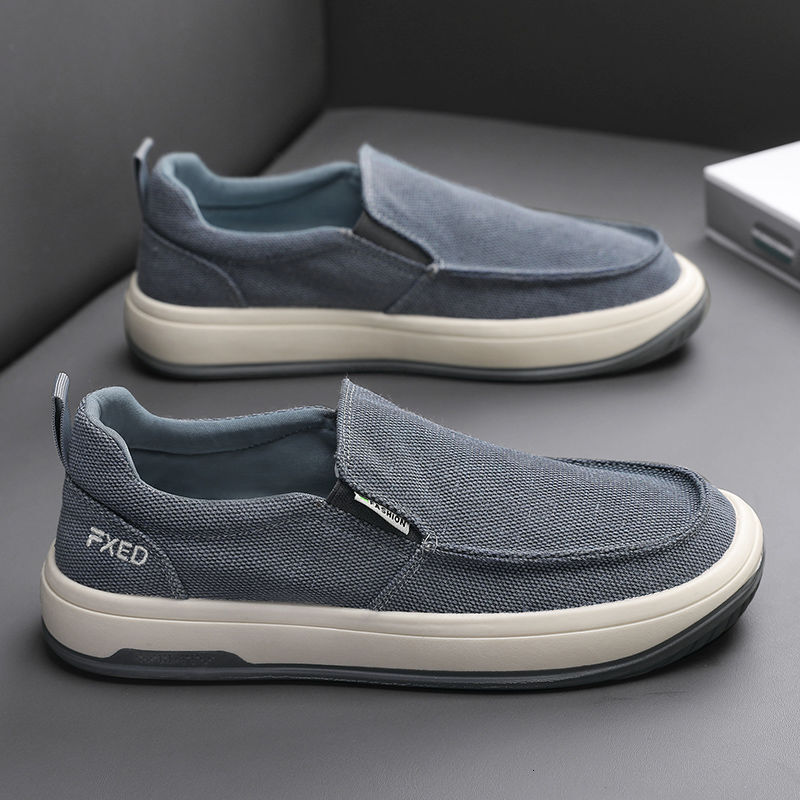 Men S Breathable And Lightweight In Summer Casual Shoes Cloth Casual Men S Canvas Shoes Lazy People S Soft Soled Shoes Ddmysaturn