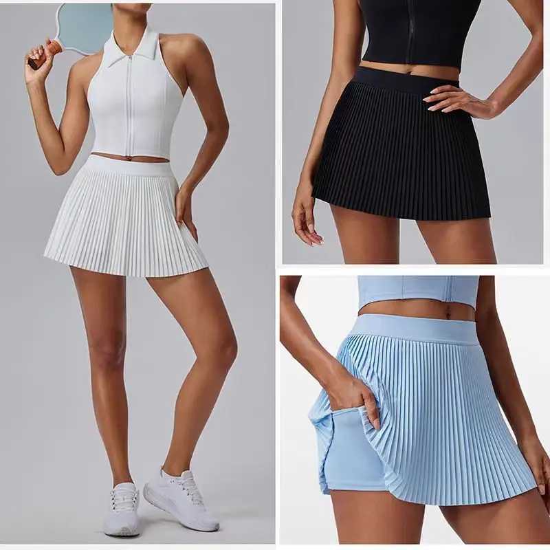 Sport Shorts Skirts Running Shorts Women Summer BreathabLE Sweat Shorts Sexy High Waist Outdoor Sports pants skirt ShortsXJ250520