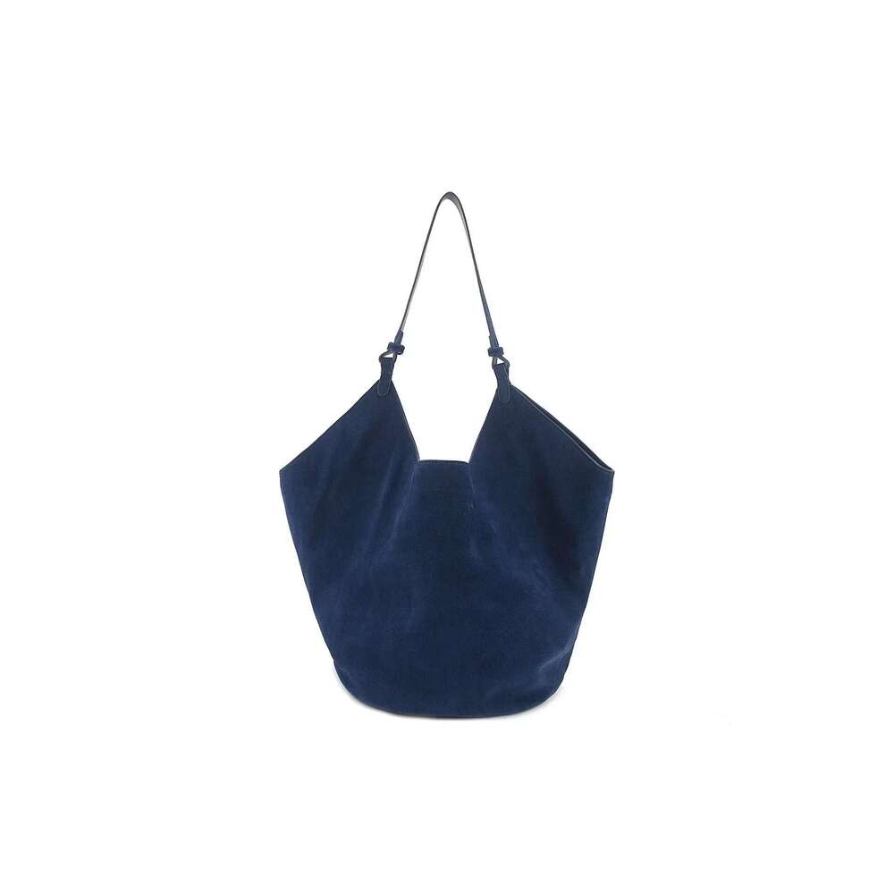 Autumn and Winter High Quality Genuine Suede Dumpling Bucket Single Shoulder Handbag Tote Bag