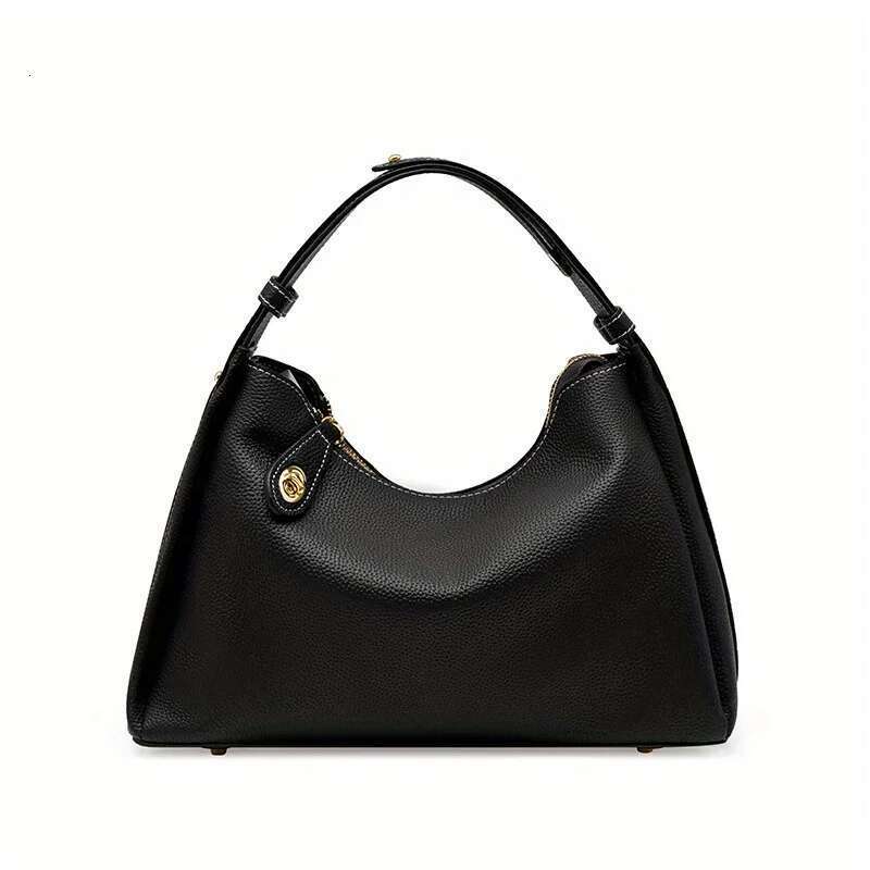 Women's Bags Designer Leather Handbag New Slung Commuter Shoulder Women's Fashion Underarm Atmosphere Lady Storage Mommy Bag